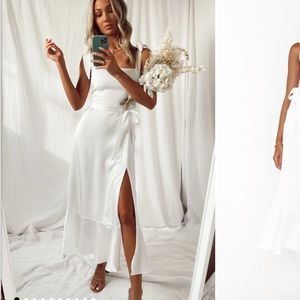 Show me your mumu garden midi dress